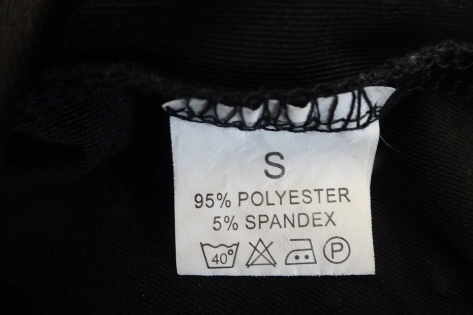 Body para mujer negro con estrás tachonado ajustable con correa de espagueti talla S Foto 3 de 4