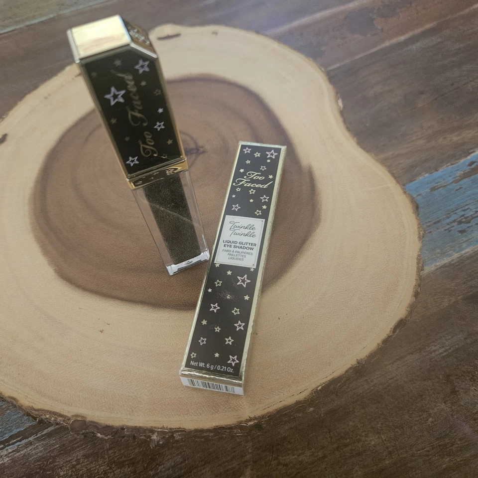 Too Faced Twinkle Twinkle Liquid Glitter Eye Shadow In Shade LICORICH 6g/0.21oz. - Image 3 of 4