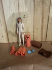 Vintage Marx Johnny West Princess Wildflower Indian w/ Accessories