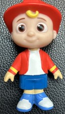 Cocomelon JJ Wearing Fireman Outfit Moonbug 3  Action Figure Jazwares Toy