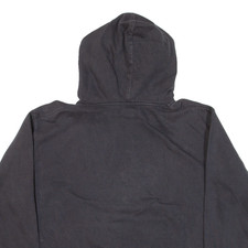 Sweat à Capuche Majestic Homme 2XL – Noir, Polyester, Style Baseball, Col Zippé Mock – Occasion