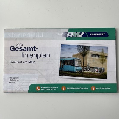RMV-Gesamtlinienplan Frankfurt am Main (2023)