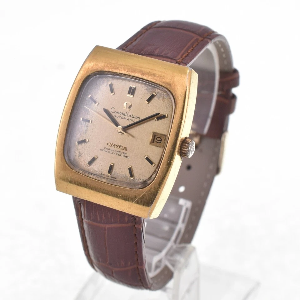 Reloj automático para hombre OMEGA Constellation vintage cronómetro fecha C#141601 Foto 2 de 4