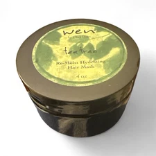 WEN Chaz Dean Tea Tree Re-Moist Hydrating Hair Mask Deep Conditioning 4 oz (S35)