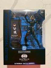 DC Multiverse Deluxe Theatrical Batman Returns CATWOMAN BATTLE DAMAGE McFarlane