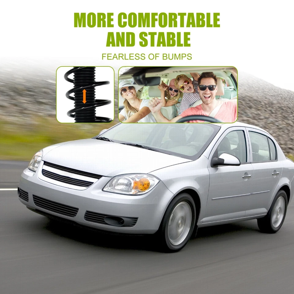 Front Struts with Coil Spring for 2005-2011 Chevy Cobalt HHR Pontiac G5 Pursuit Foto 2 de 4