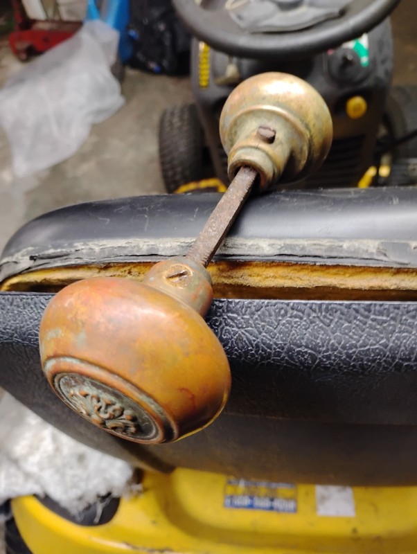Vintage Door Knobs. Copper & Brass. Nice Condition.