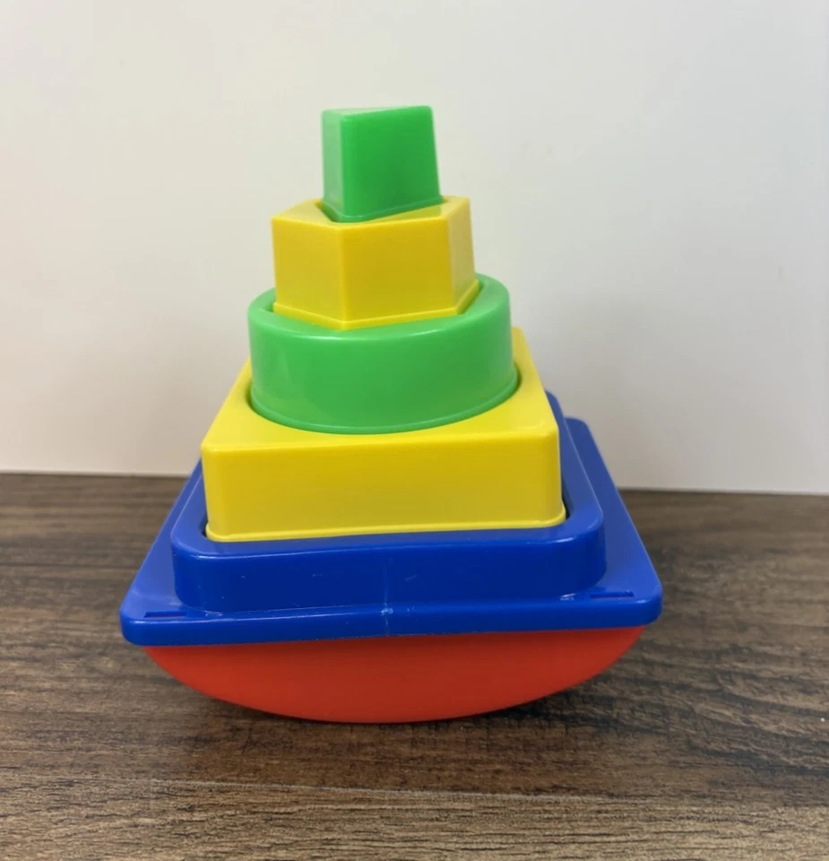 Amloid Child Stacking Toy Toddler Nesting Stack Cups Infant Stackable Blocks - Image 2 of 4