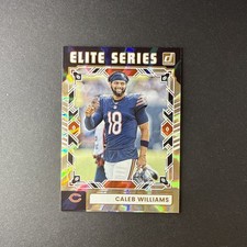 2025 Panini Donruss Caleb Williams Elite Series #TES-CWI Chicago Bears