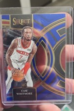 2023-24 Panini Select - Premier Level Cam Whitmore #118 Blue Prizm (RC)
