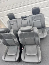 Ram Limited Black Leather Crew Cab Seats 13-18 1500 2500 3500