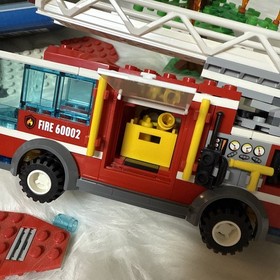 4209 FIRE PLANE lego city town legos set air craft jeep airplane men fighter