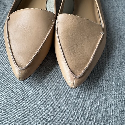 J. Mocasines puntiagudos Crew Edie de cuero para mujer - talla 9,5 - Imagen 8 de 8