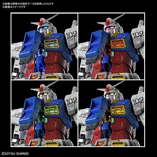 BANDAI PG 1/60 UNLEASHED RX-78-2 GUNDAM Model Kit w/ Tracking NEW - Picture 3 of 12