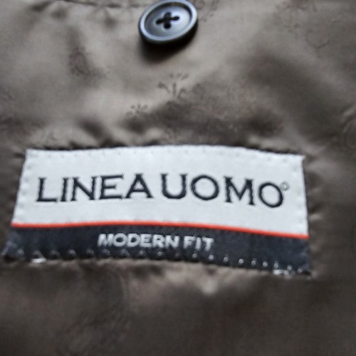 Cappotto sportivo Linea Uamo uomo 52L colore verde misto lana poli S80 - Foto 7 di 23