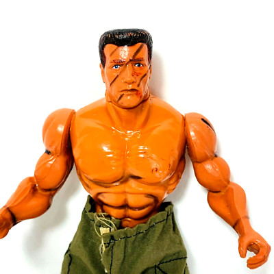 1985 Commando Movie 7'' Action Figure JOHN MATRIX Fox Arnold Schwarzenegger VTG
