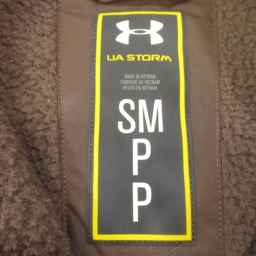 Under Armour Vest Mens Small Camo UA Storm Fleece Lined Full Zip Hunting Outdoor - Picture 6 of 10