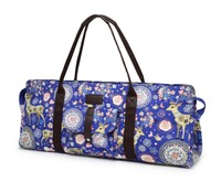 Elenture Large Yoga Mat Duffle Tote Bag Carrier Patterned Canvas Mat Holder on sale Elenture Large Yoga Mat Duffle Tote Bag Carrier Patterned Canvas Mat Holder on sale