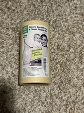 Haakaa Gen. 2 Silicone Breast Pump and Stopper Set 4 oz BRAND NEW Purple Flower