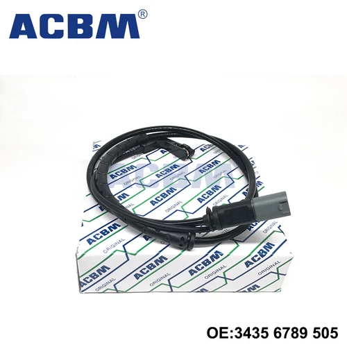 One Rear Brake Pad Wear Sensor For BMW E70 X5 3.0si 3.5d 4.8i 3.0d 3.0sd E71 X6 - Picture 2 of 6
