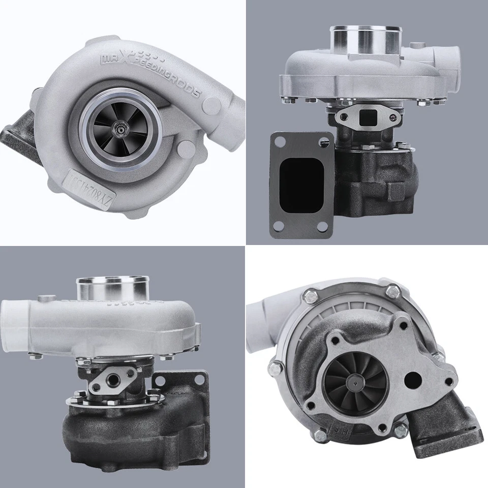 Турбинный компрессор T3 T4 T04E Turbo 0,57 0,5 A/R универсальный турбокомпрессор 400+л.с. - Изображение 4 из 4