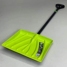 SUNCAST Child’s Shovel Sz 34” L x 11.5” W Green/Black SK4070