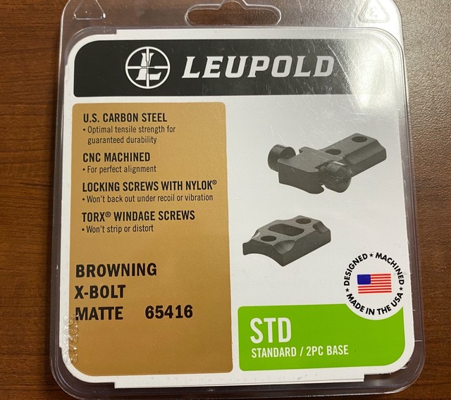 Leupold 65416 Standard Browning Xbolt STD 2pc Matte for sale online eBay