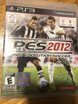 Pro Evolution Soccer 2012 (Sony PlayStation 3, 2011) Case And Manual Only