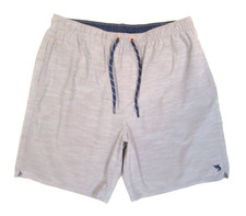 Salt Life Mens Gray Mesh Brief Lined Swim Trunks Shorts 8" Inseam Sz 2XL  A413 