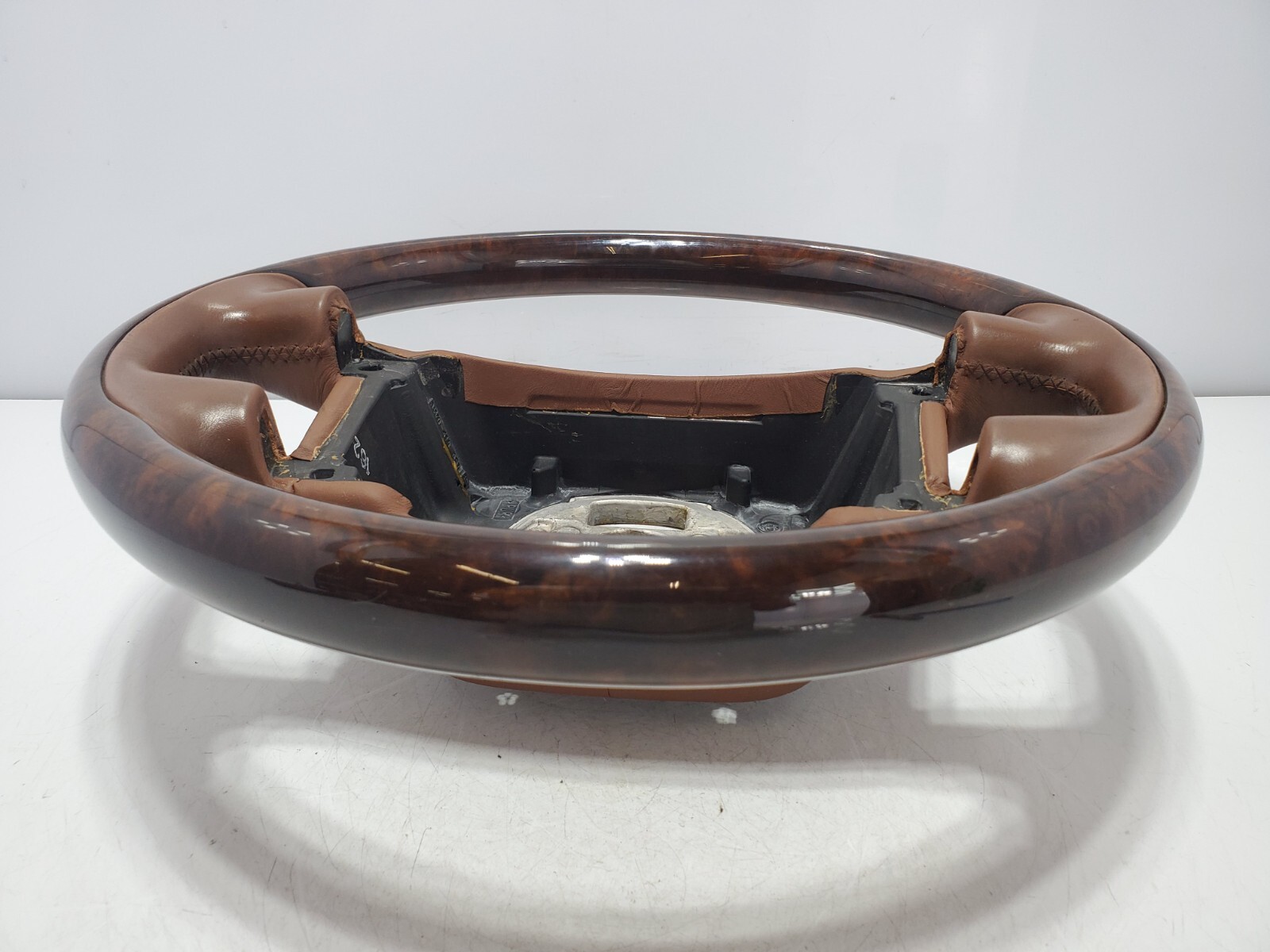 ✅ 03-12 OEM Bentley Continental GT GTC Flying Spur Driver Steering Wheel Wood