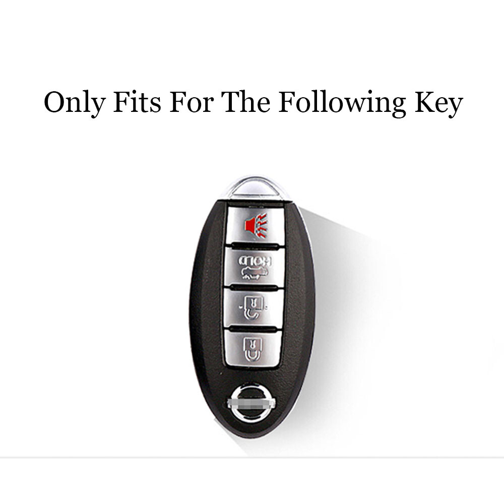 Carbon Style Car Remote Case Key Fob Cover w/ Keychain For Carbon Style Car Remote Case Key Fob Cover w/ Keychain For