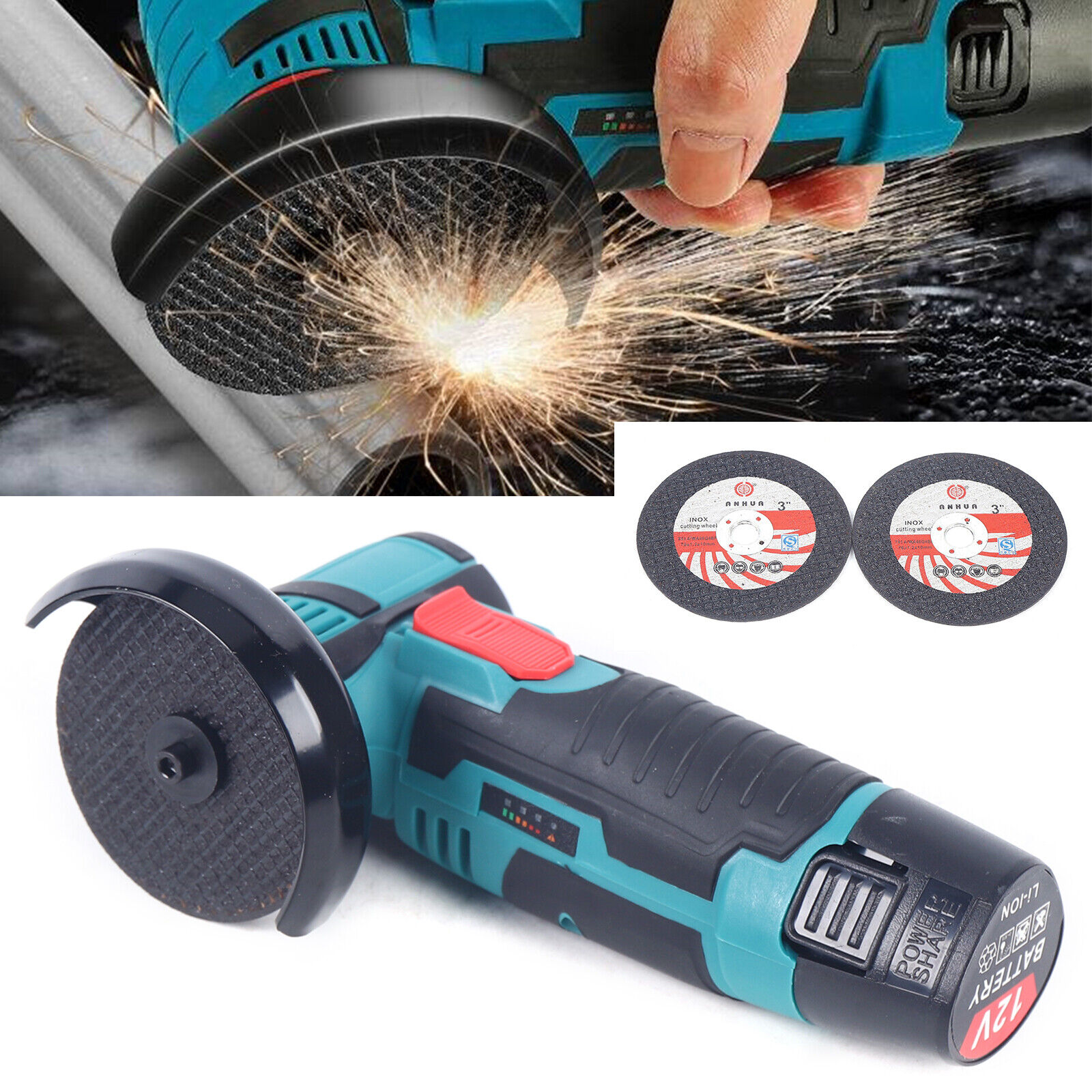 Angle Grinder Electrical Tools Rated Input Power (w) 2000W - China Angle  Grinder, Electrical Tools