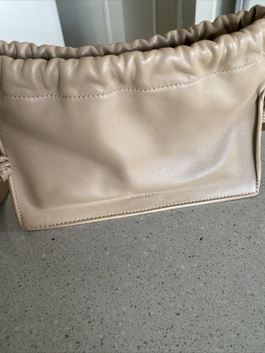 WITCHERY Genuine Brown Tan Leather Ladies Crossbody Handbag - EUC - Picture 20 of 20