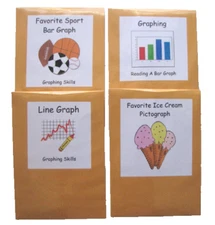4 Teacher Made Math Centers Learning Activity Resource Games Graphing Skills