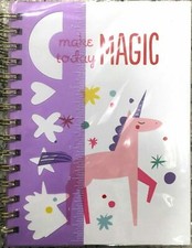 Journal Notebook 100 Lined Sheets, Ruler, 17 Stickers - Creatology 6" x 8"