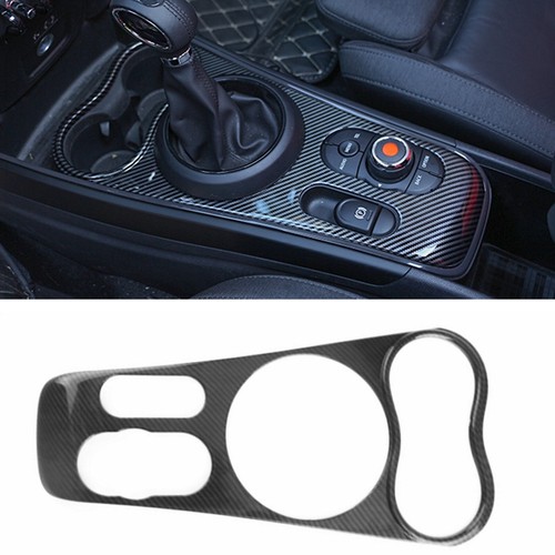ABS Carbon Fiber Look Gear Shift Panel Cover Trim For MINI Cooper ...