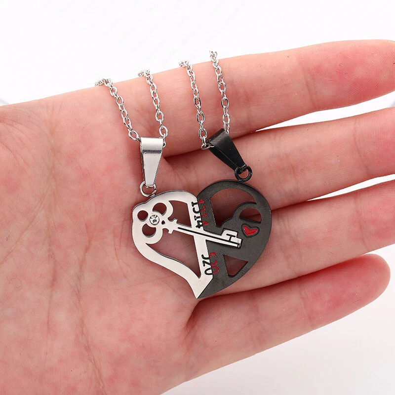 Couple chain hotsell locket