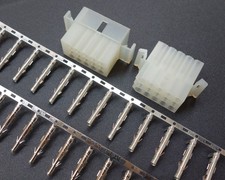 1 Kit 15 Pin Way Circuit Male Female Connector For Molex 0.093" .093" Pins Plug