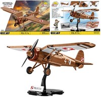 Cobi 5742 Historical Collection WW2 Pzl P.11C Jagdflugzeug