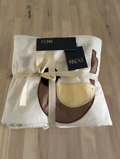 MKXI Cotton Reversible Birdie Coverlet and Pillow Shams Full/Queen, New Other