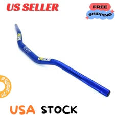 BLUE Original "Evo" PRO TAPER Handlebar Fat Bar DIRT BIKE 1 1/8'' USA