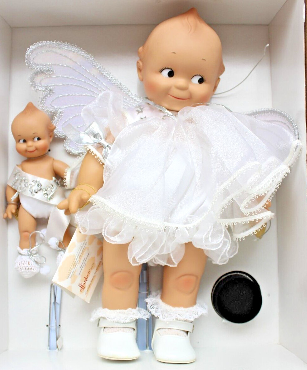 [ウェイビー]ジョイントキャップ エボニー/カーリーメイプル 1B2S Vtg '99 Effanbee Millennium Kewpie 16