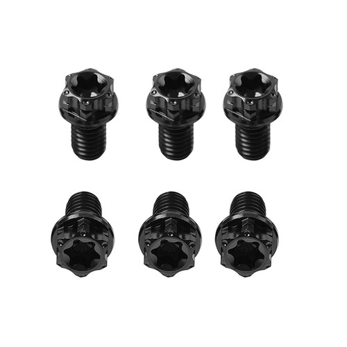 6 stück Titan Schrauben Torx Kopf Flansch Schraube M8x40mm Schwarz Für Motorrad - Bild 10 von 12