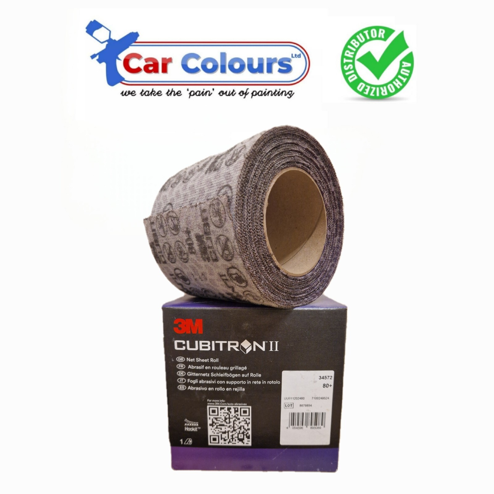 80 Grit 3M Cubitron II Net Sheet Roll 34572 115mm X 10m