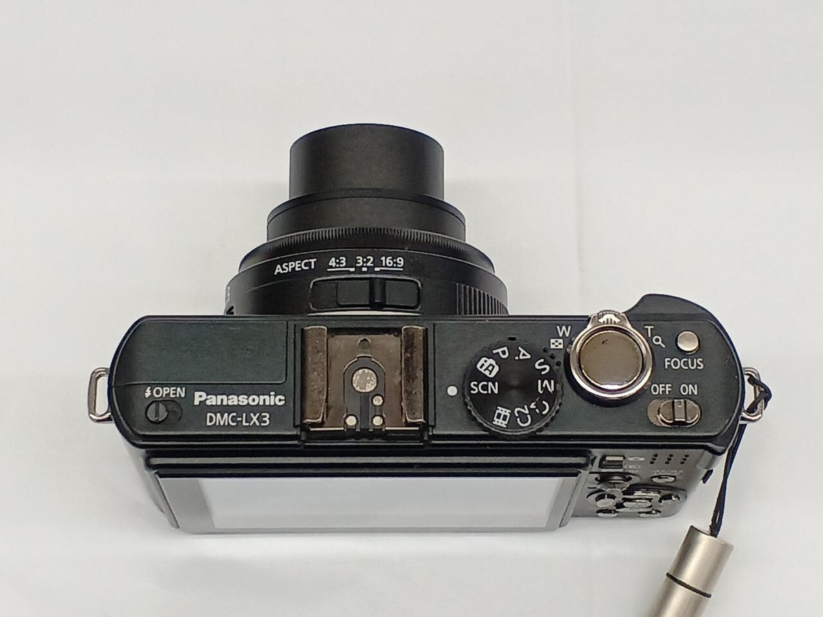 (美品) Panasonic DMC LX3 パーツ取りに Panasonic Lumix DMC-LX3 Black 10.1MP Digital Compact Camera From