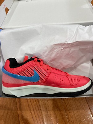 Nike Ja 1 Fuel EMBER GLOW BLUE LIGHTNING SILVER BLACK Morant 2023