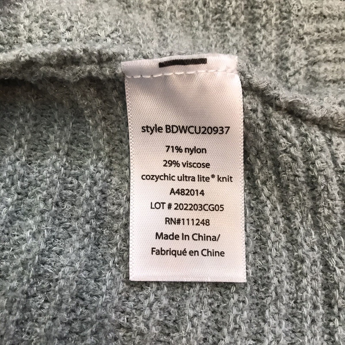 Barefoot Dreams Knit Pullover Top CozyChic Ultra Lite Boxy FLAW