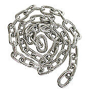 12 ft 1/4" 316 SS DIN 766 BBB chain, 4.00 price per foot for additional feet - Picture 1 of 1