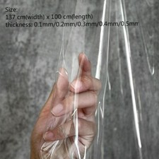 Waterproof Fabric Tpu Clear Transparent Protective for Raincoat Coat Jacket DIY
