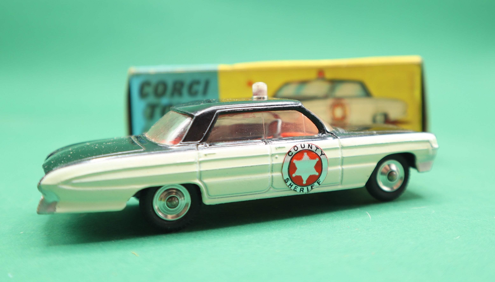 Corgi 237, Oldsmobile Sheriff Car - Free Price Guide & Review